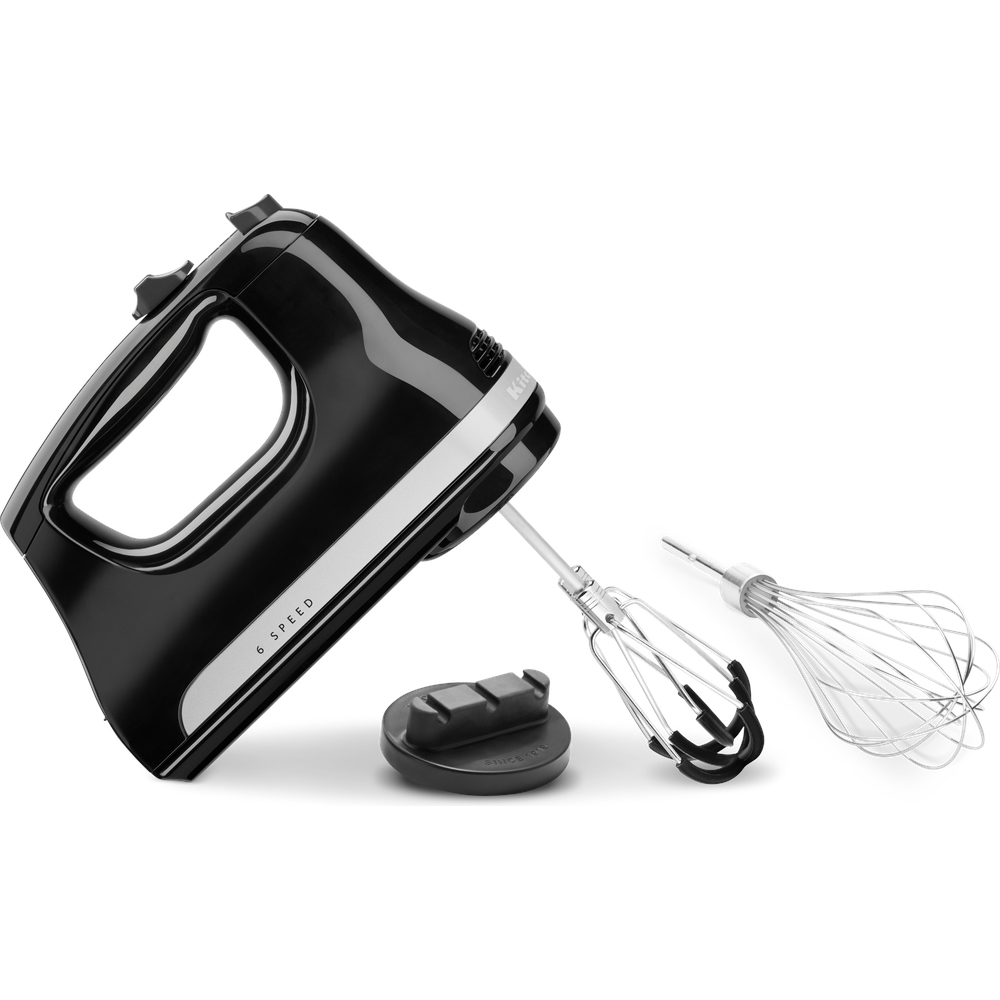 صورة خلاط يدوي KitchenAid 5KHM6118BOB، أسود، 85 واط، 220-240 فولت