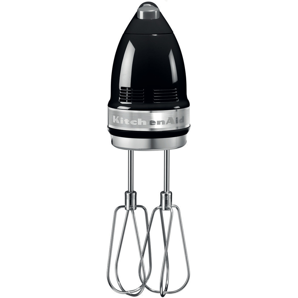 صورة خلاط يدوي KitchenAid 5KHM9212BOB - 9 سرعات، 1300 دورة في الدقيقة، 85 واط، أسود