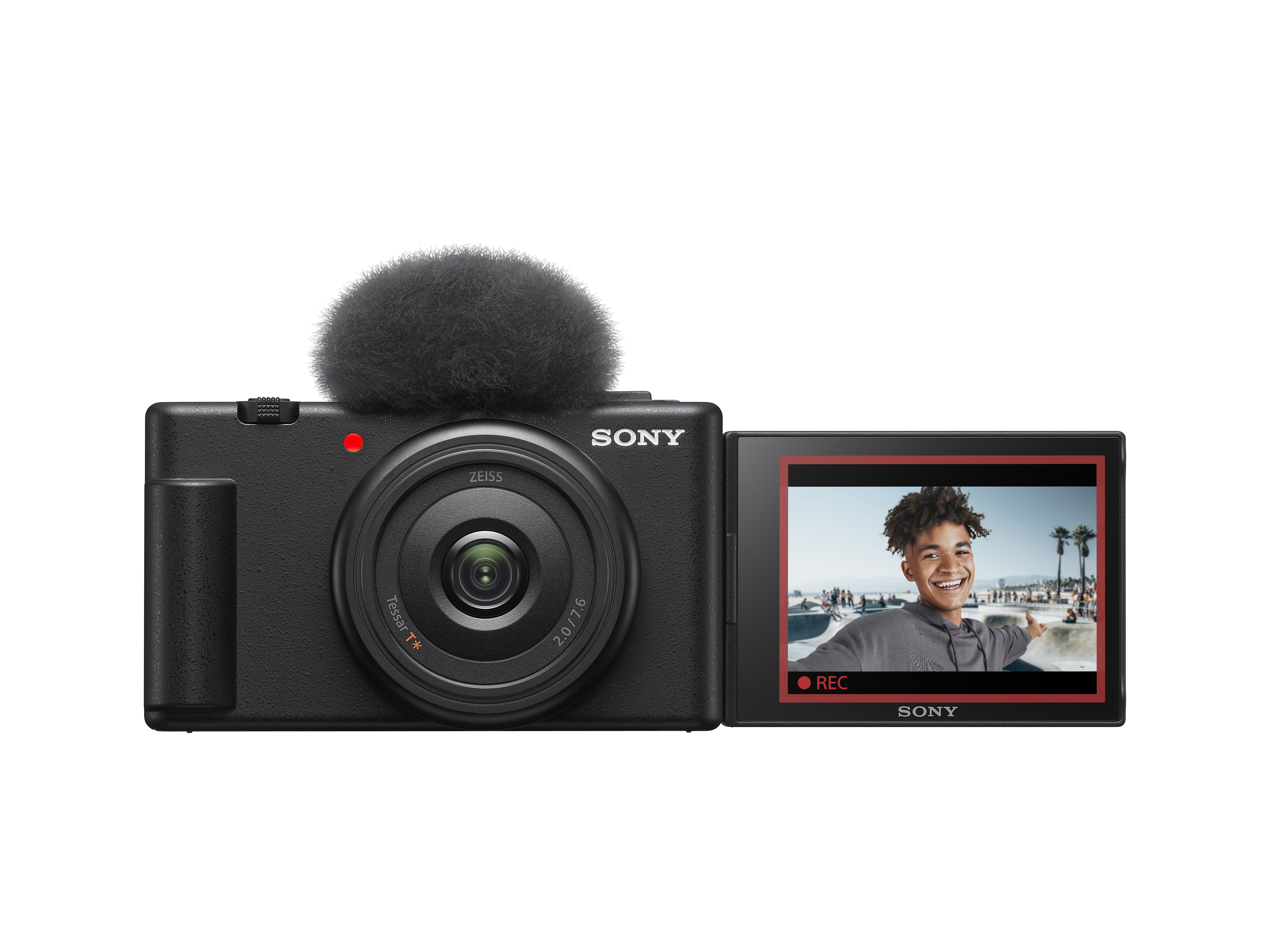 Sony ZV-1F 1' Kompaktkamera 20,1 MP Exmor RS CMOS 5472 x 3648 pixlar Svart