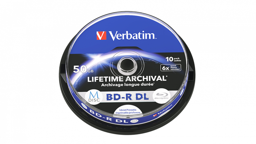 Verbatim MDISC BD-R DL 50 GB 10 pz