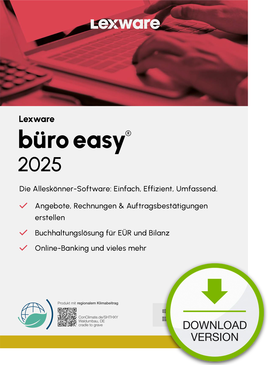 Lexware bro easy 2025 "unbegrenzte Laufzeit" Download Contabilità