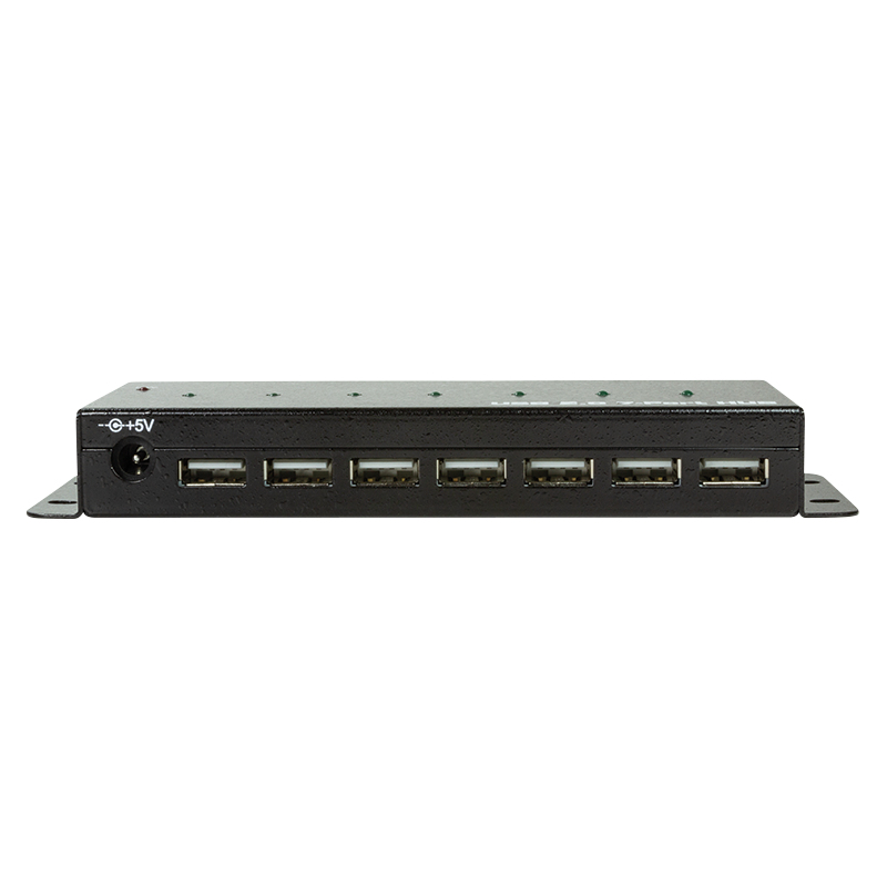 LogiLink UA0318 interface hub USB 2.0 5000 Mbit/s Black – image 3