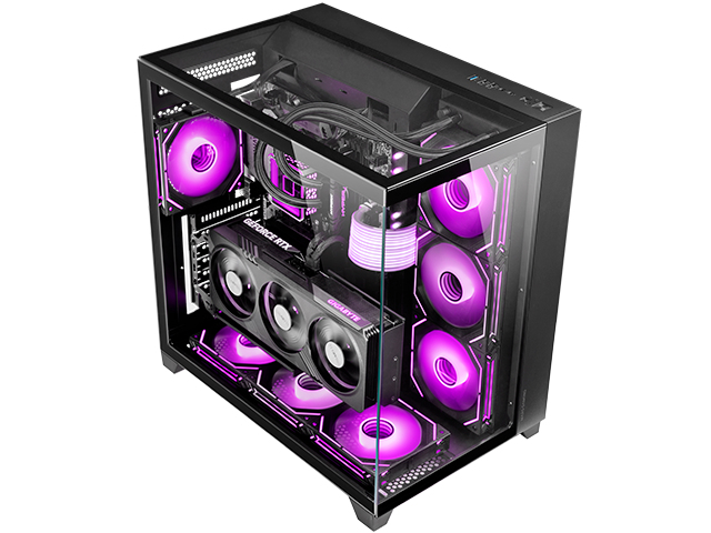 Mars Gaming MC-3C Midi Tower Black – image 2