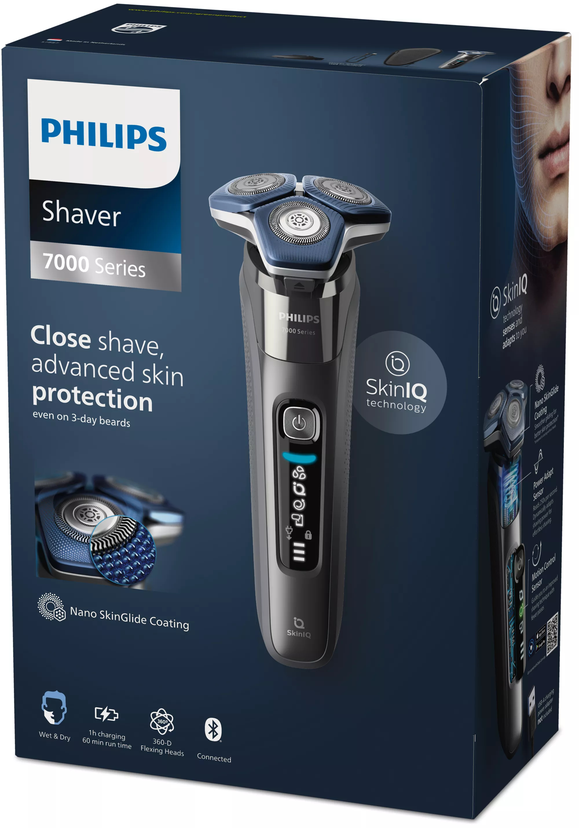 Philips SHAVER Series 7000 S7887/35R1 Refurbished Wet & Dry electric shaver – image 2