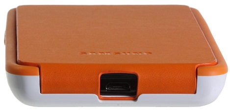 Samsung EF-C1A2WOEC mobile phone case Flip case Orange, White – image 3