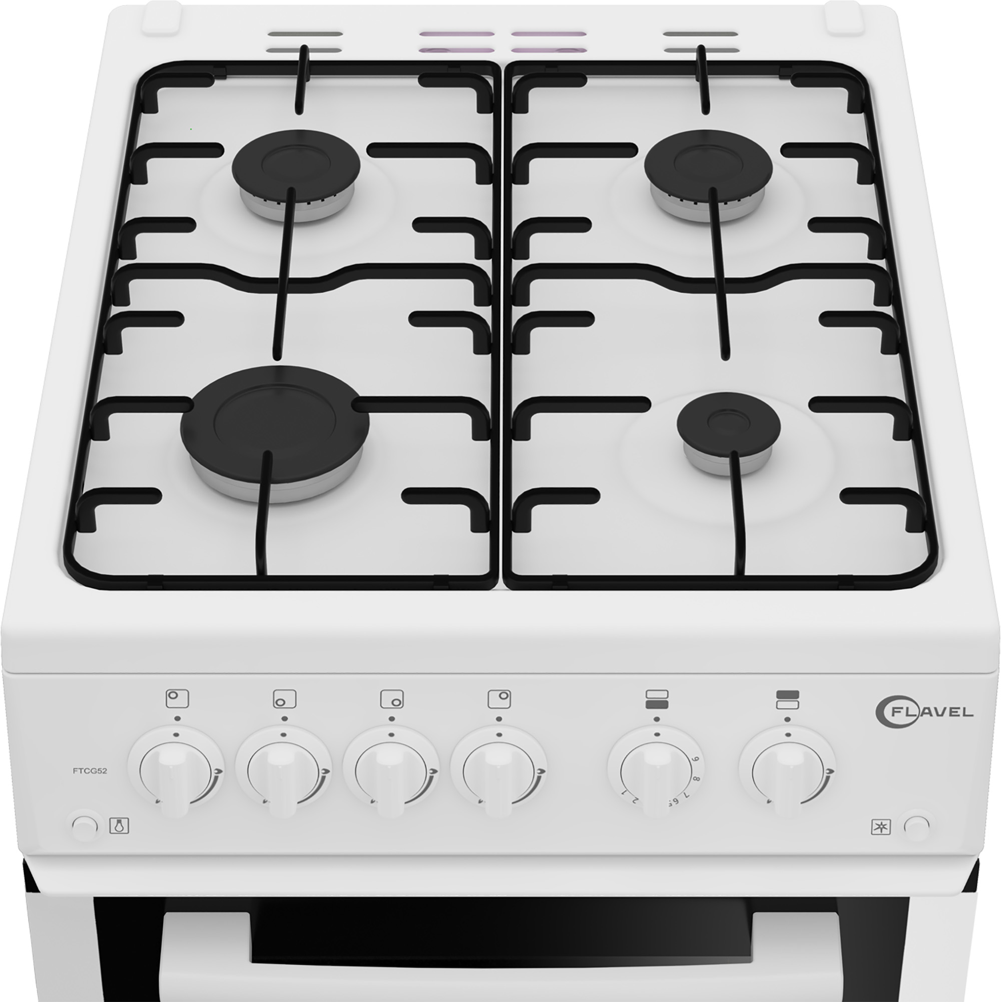 Flavel FTCG52W Conventional Gas Main Oven with Separate Gas Grill – image 2