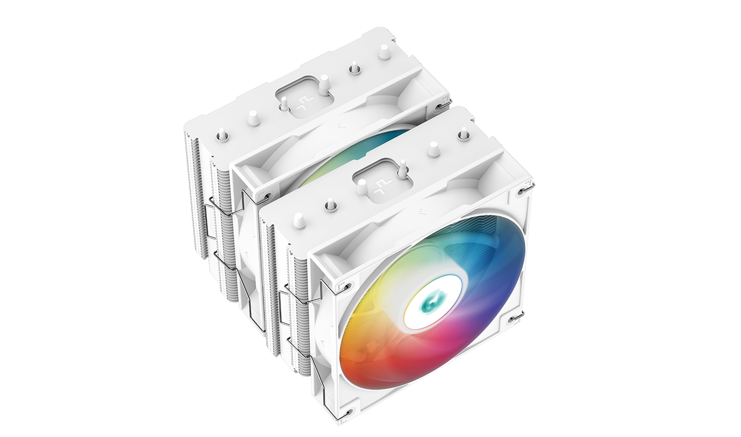 Disipador DeepCool AG620 WH - 4 Pines - 1850 RPM - Blanco - R-AG620-WHANMN-G-2 Disipador DeepCool AG620 WH - 4 Pines - 1850 RPM - Blanco - R-AG620-WHANMN-G-2