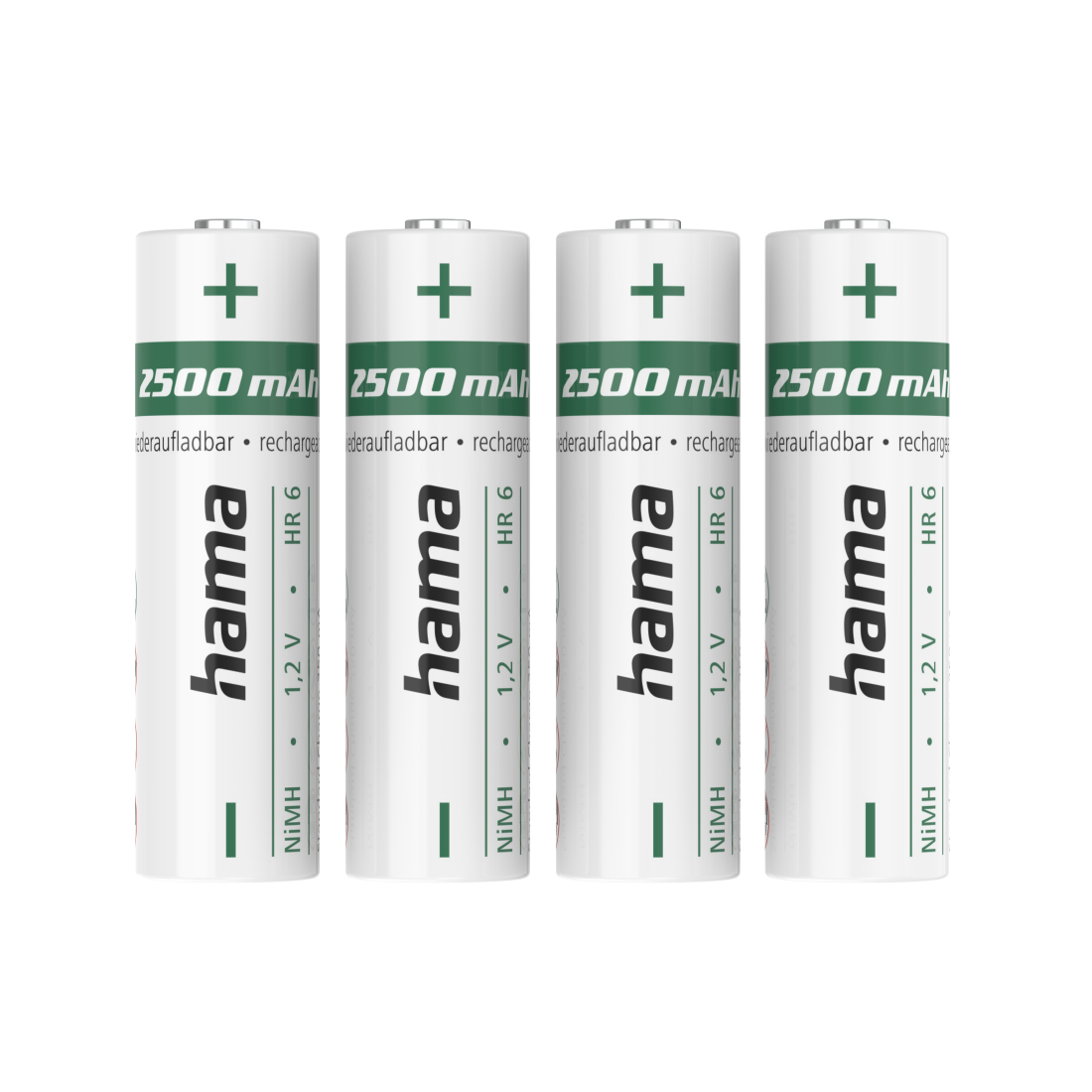 NIMH RECHARGABLE BATTERIES AA MIGNON