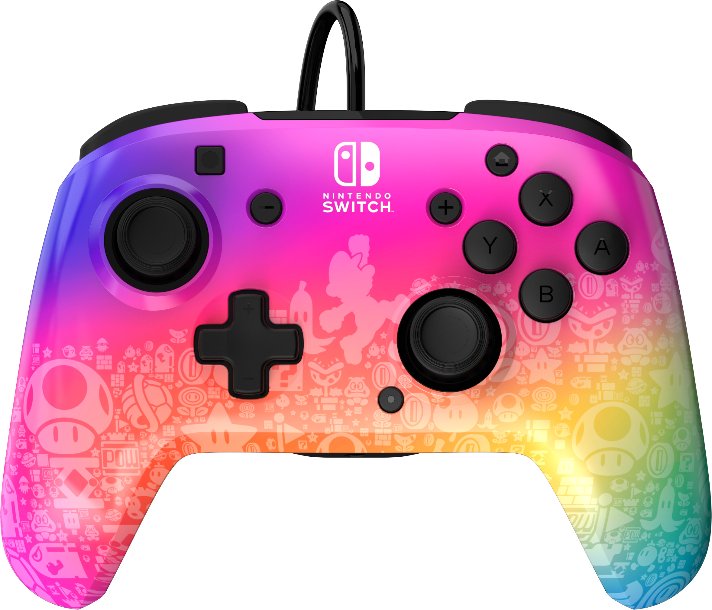 PDP REMATCH Wired Controller: Star Spectrum for Nintendo Switch, Nintendo Switch - OLED Model