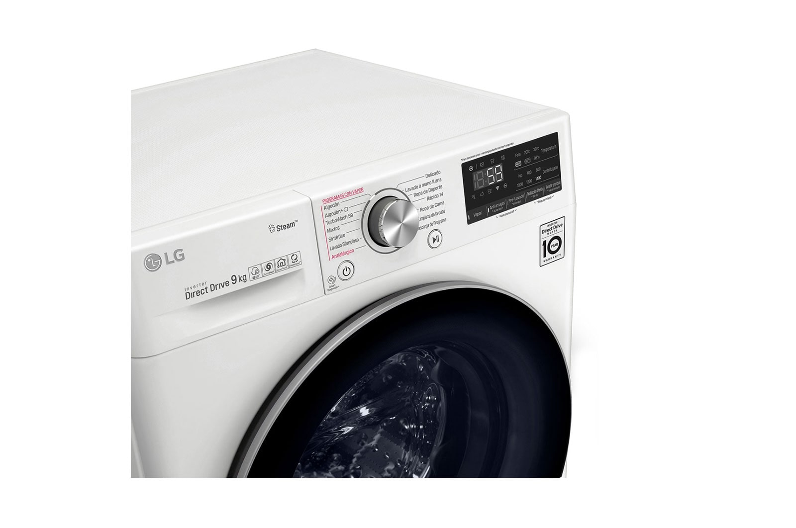 LG F4WV5009S0W washing machine Front-load – image 3