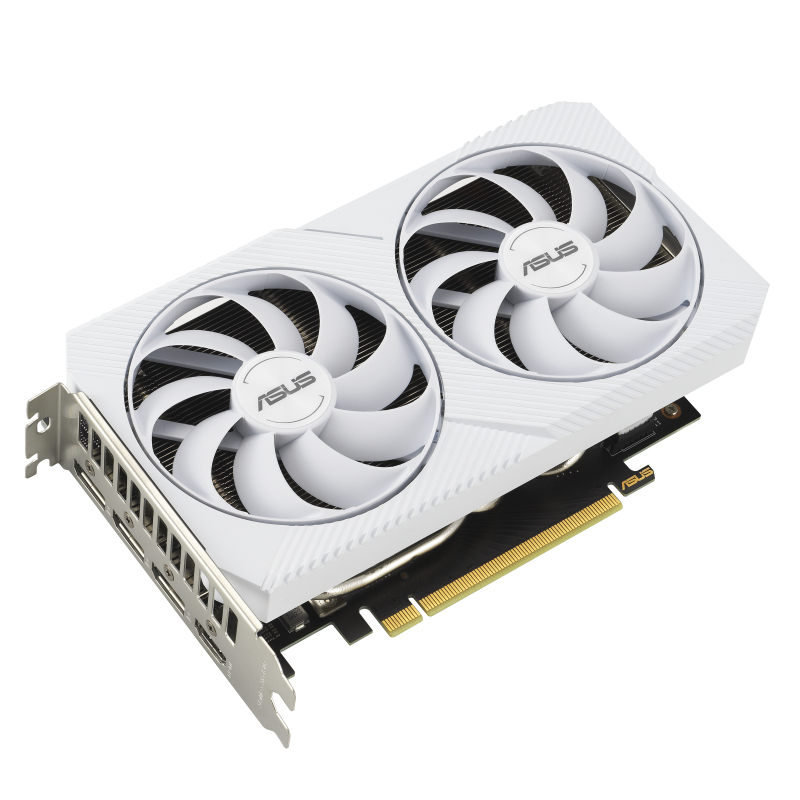 Tarjeta de Video ASUS Dual GeForce RTX 3060 White Edition - 8GB - 192-bit - PCI-E 4.0 - GDDR6 - HDMI - DisplayPort - DUAL-RTX3060-O8G-WHITE Tarjeta de Video ASUS Dual GeForce RTX 3060 White Edition - 8GB - 192-bit - PCI-E 4.0 - GDDR6 - HDMI - DisplayPort - DUAL-RTX3060-O8G-WHITE