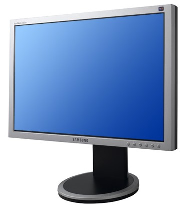 Samsung SyncMaster 205BW, Silver – image 3