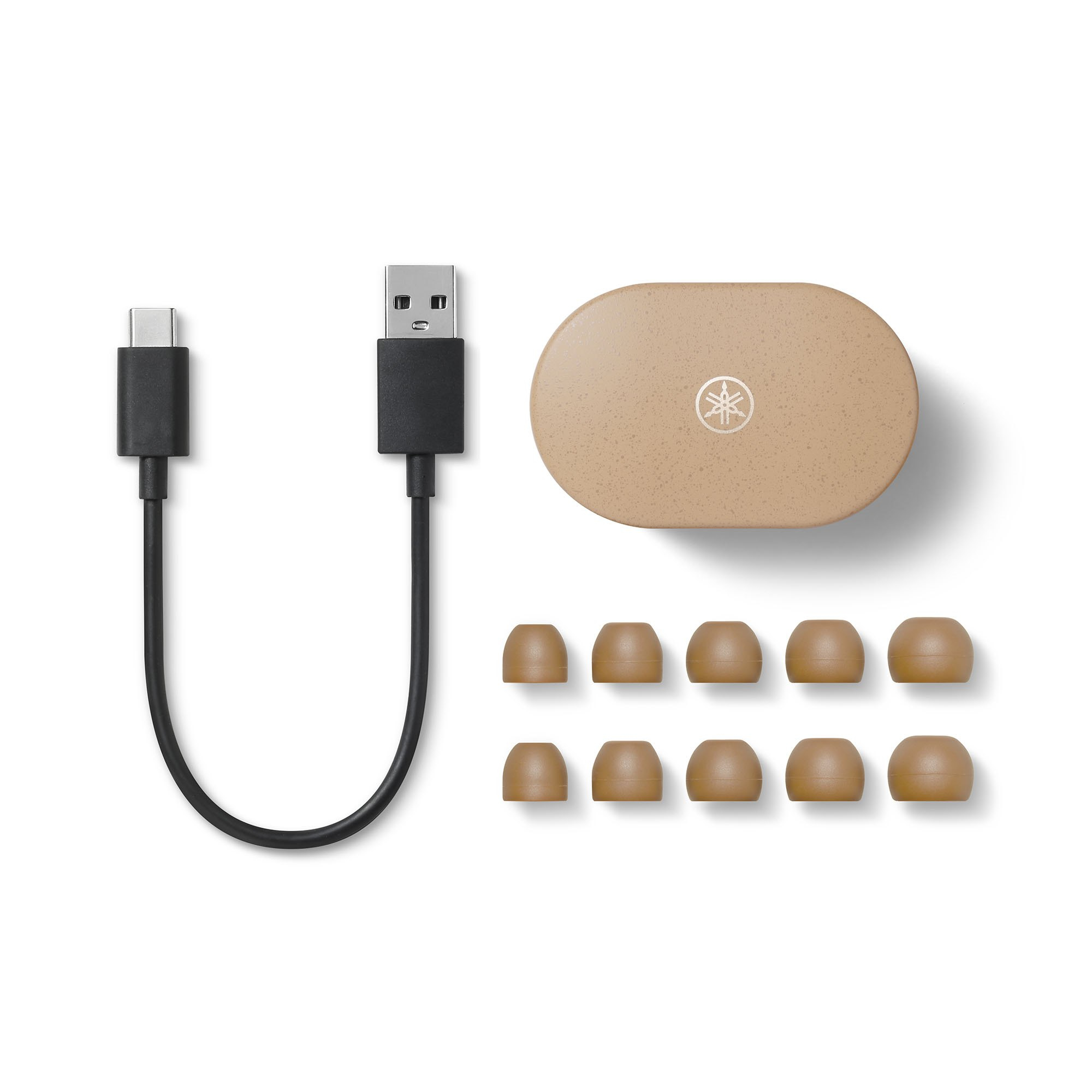 Yamaha TW-E7B Headset True Wireless Stereo (TWS) In-ear Calls/Music Bluetooth Beige image 4