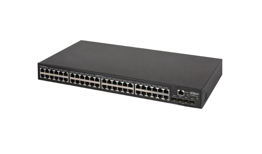Switch Dahua S5500-48GT4XF-E - 48 Puertos - Gigabit - 4 Ranuras SFP - DH-S5500-48GT4XF-E