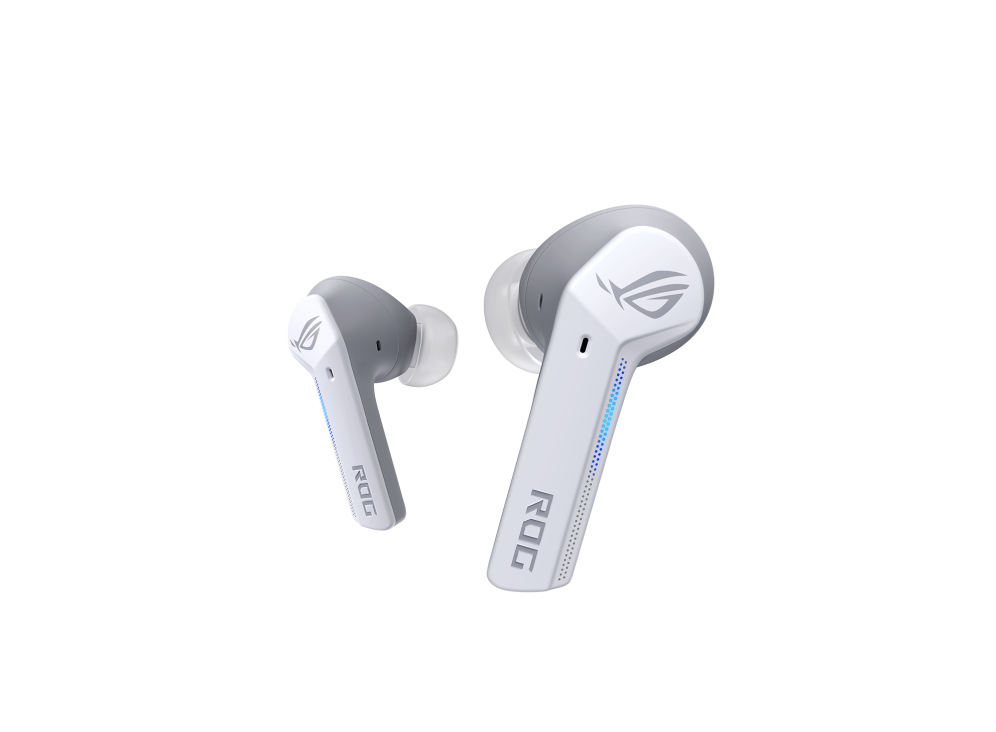 Auriculares ROG ASUS Gamer Cetra True Wireless con Estuche de Carga - Blanco - 90YH03X1-B5UA00