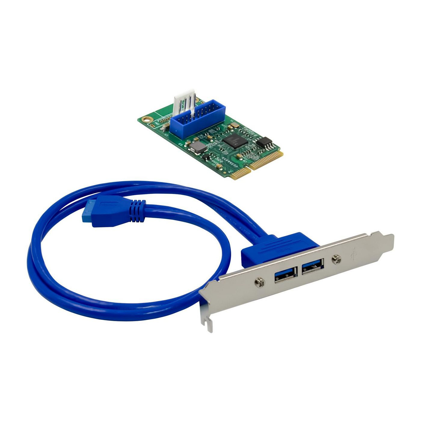 Microconnect MC-PCIE-RS232-CH384L interface cards/adapter Internal Mini PCIe – image 1