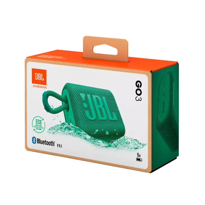 JBL Go 3 Eco Stereo portable speaker Green 4.2 W image 9