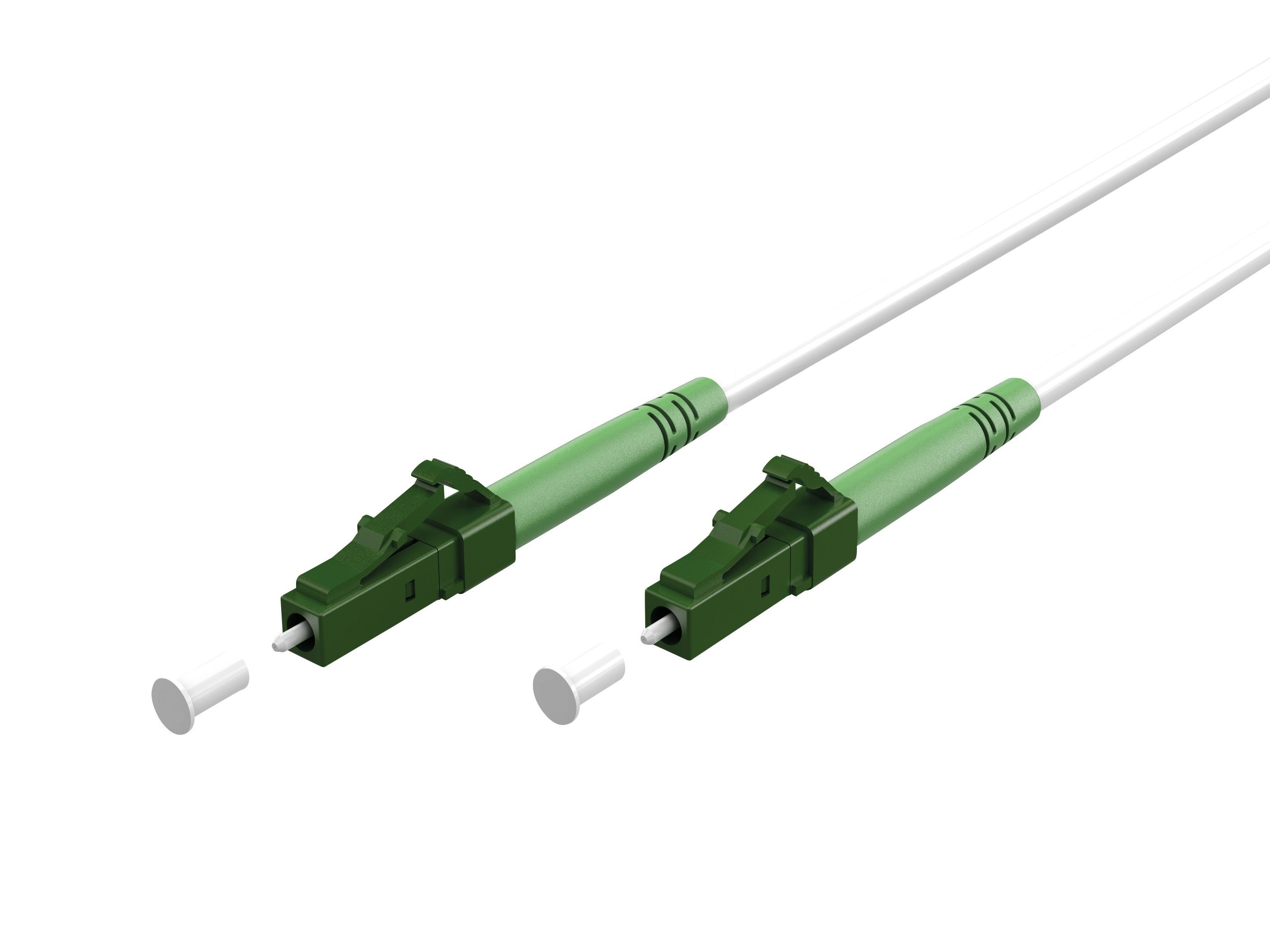 Equip Patchkabel LC/APC->LC/APC  5.00m SM   Simplex OS2 gelb Lichtwellenleiterkab