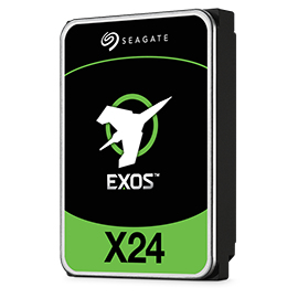 SEAGATE Exos X24 SATA 12TB SED 512e/4kn