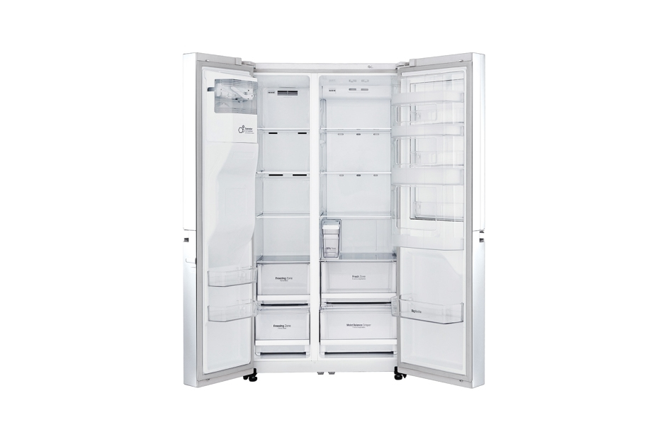 LG GSJ761SWXZ side-by-side refrigerator Freestanding – image 2