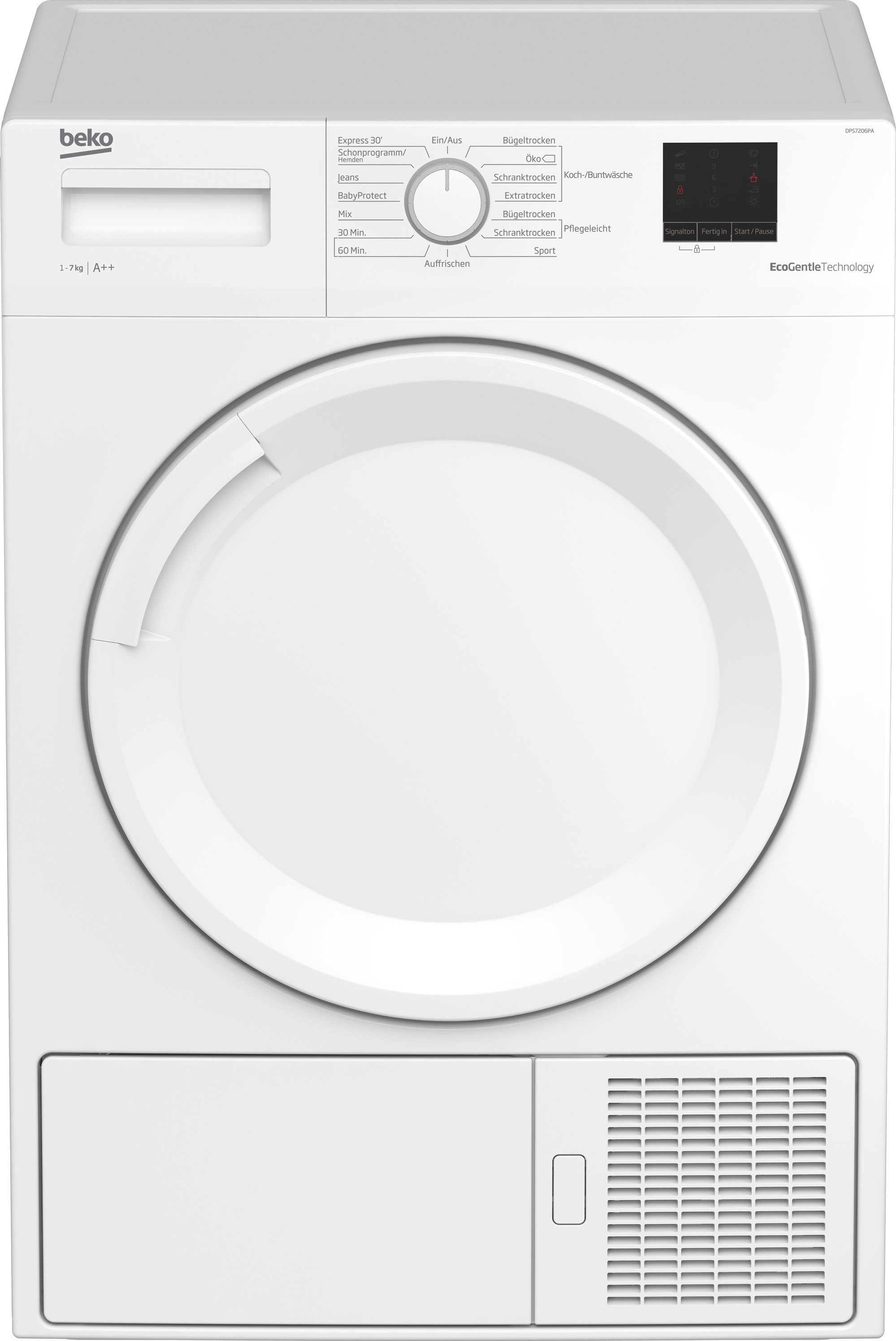 Beko DPS7206PA — vue 1 sur 5