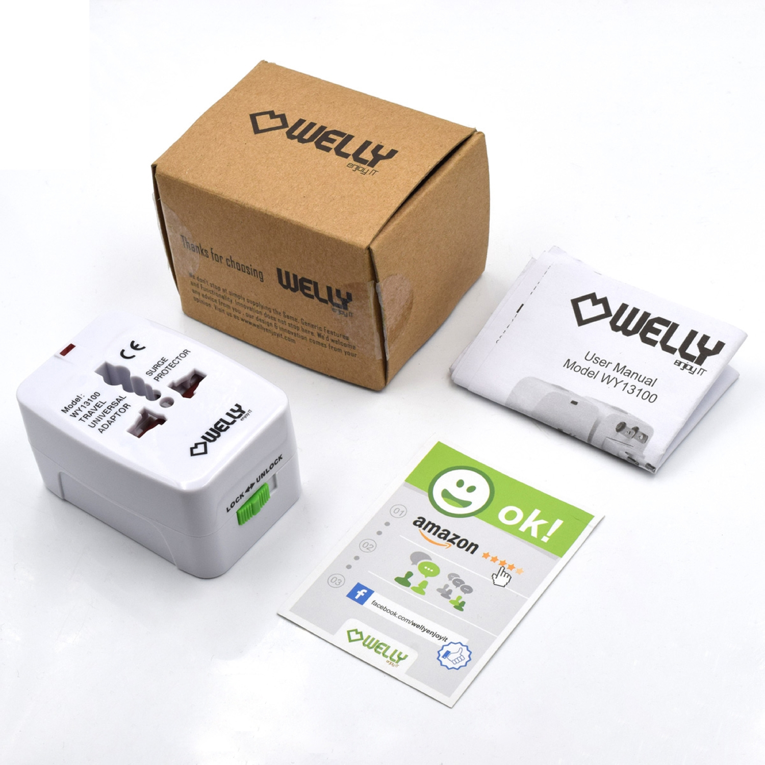 Resim Welly WY13100 Evrensel Güç Stripi