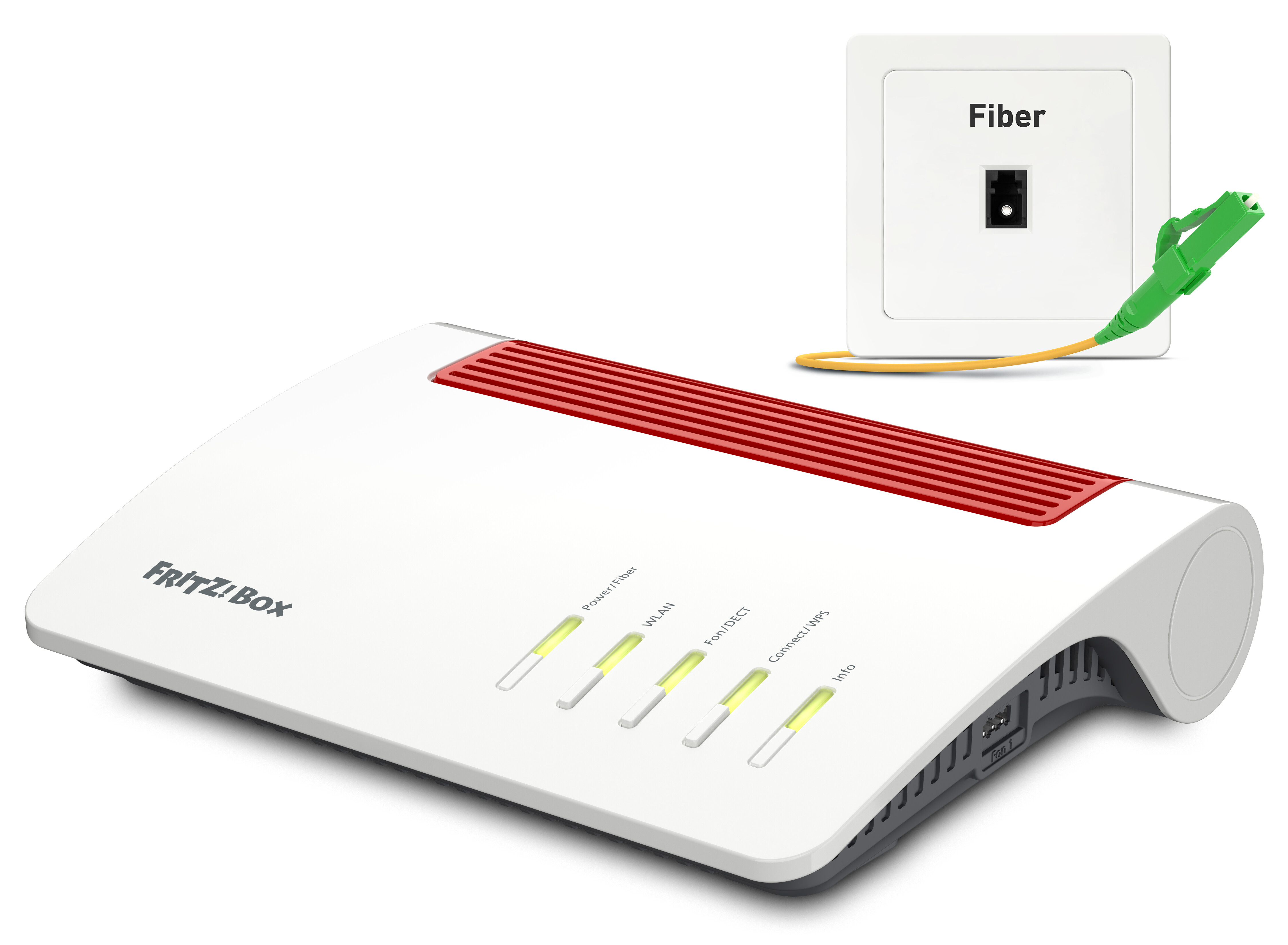 FRITZ!Box 5590 Fiber Edition Internation trådlös router