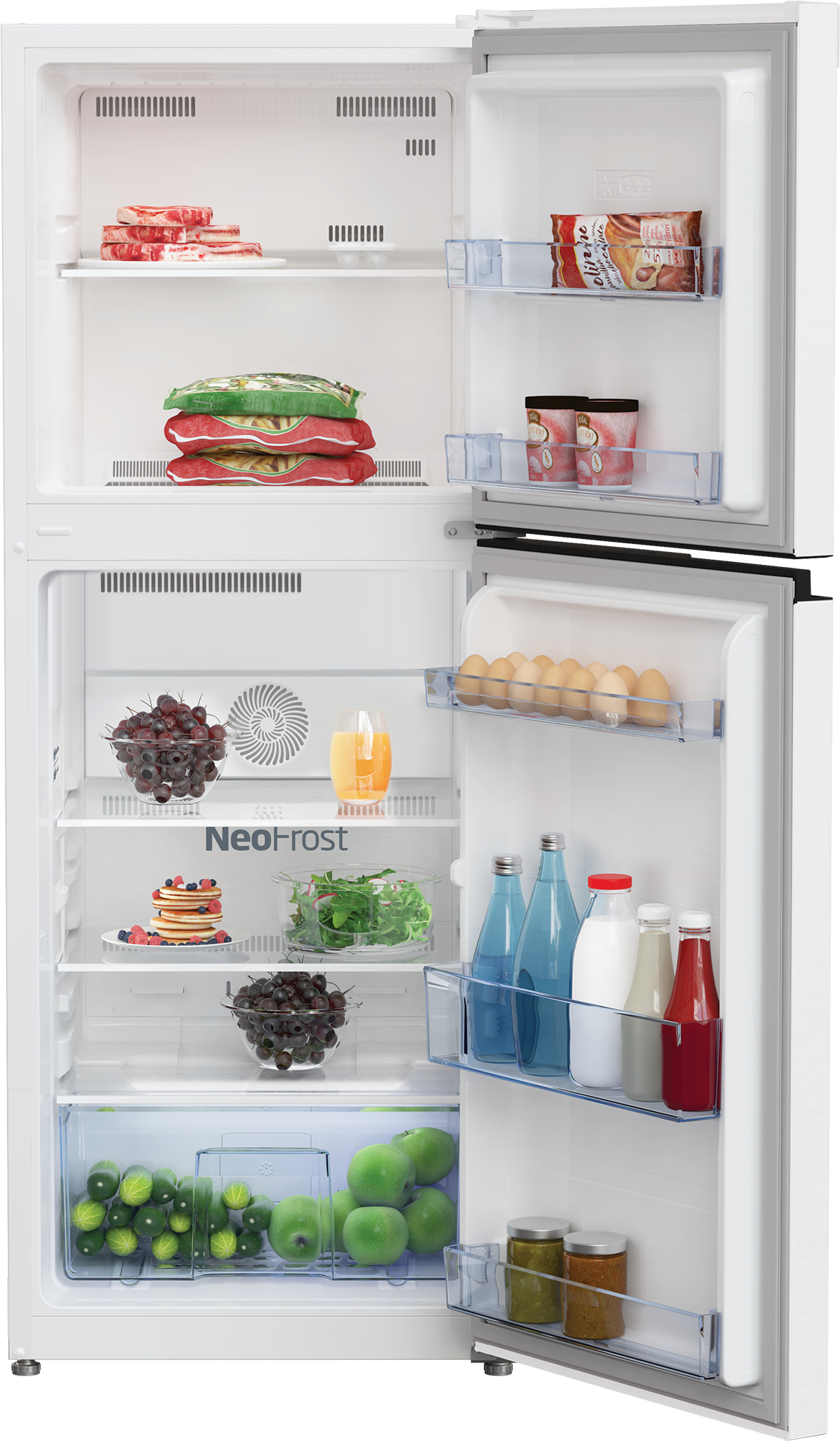 Beko RDNT231I30WN fridge-freezer Freestanding – image 3
