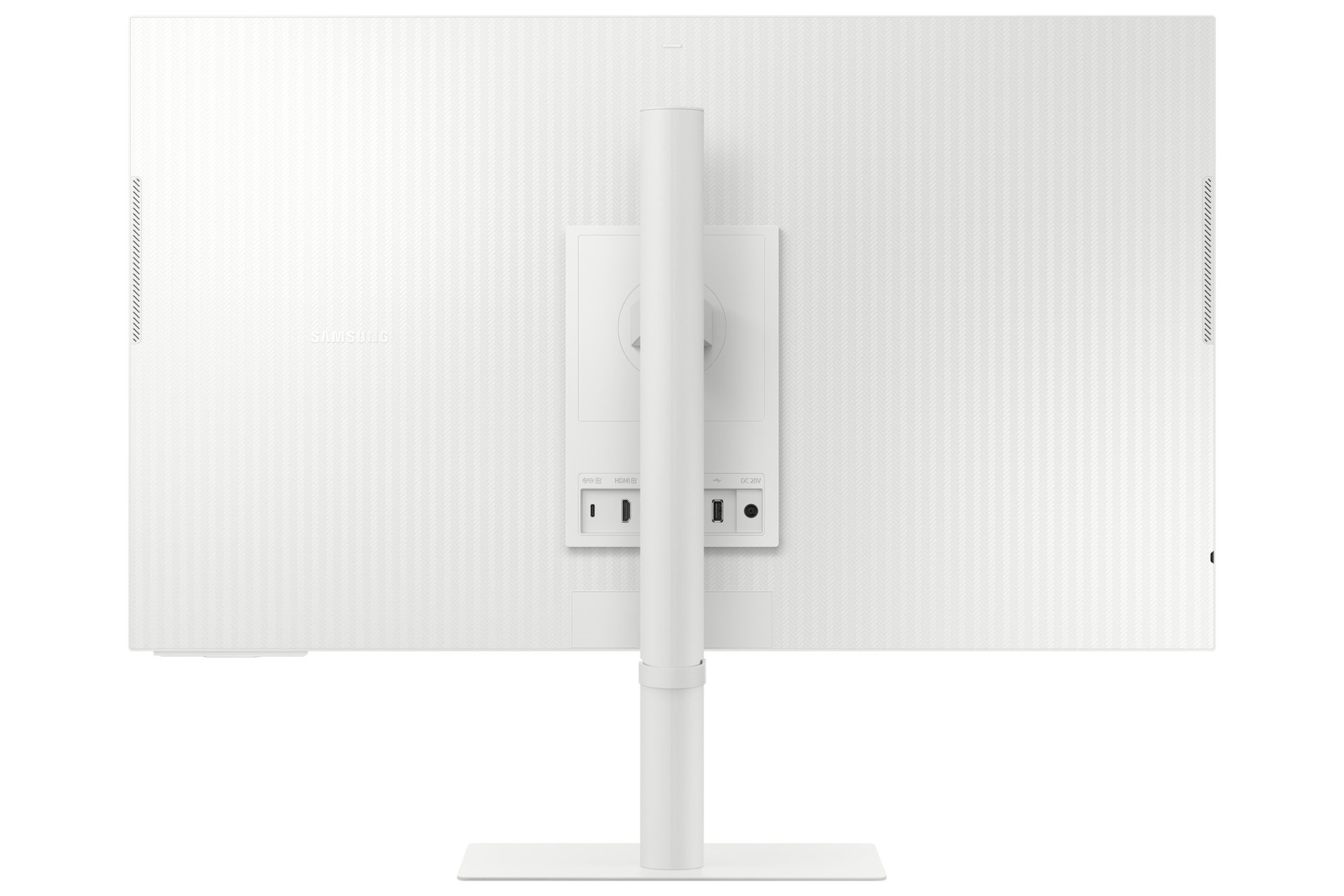 Samsung 27" M70C, USB-C, UHD White Smart Monitor with Speakers & Remote – image 2