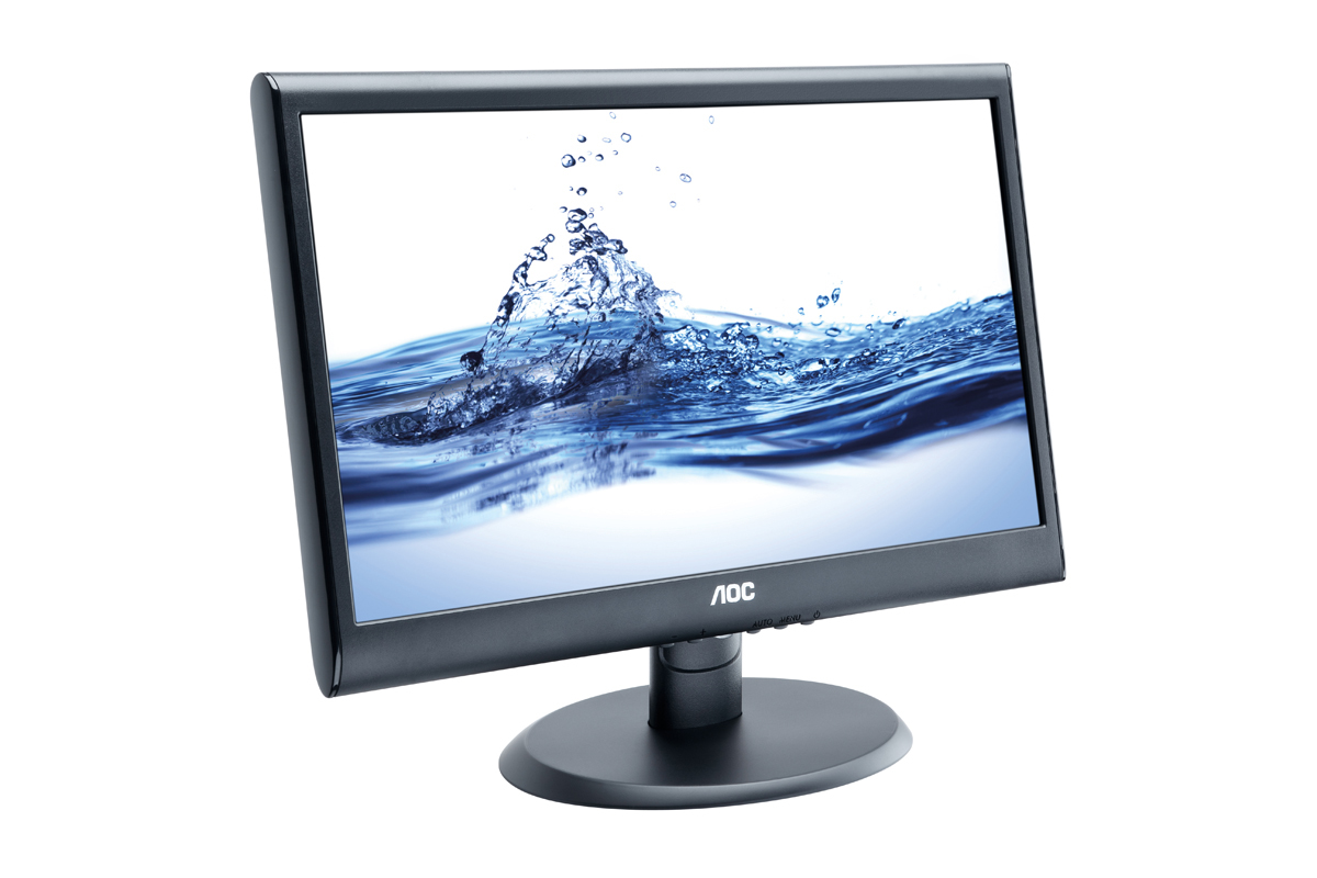 AOC e2050Sa computer monitor 50.8 cm (20″) 1600 x 900 pixels HD Black image 2
