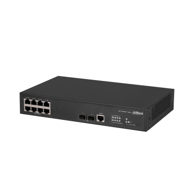 Switch Dahua DH-AS4300-8GT2GF - Gigabit Ethernet - 8 Puertos - 2 SFP - Gestionado - DH-AS4300-8GT2GF