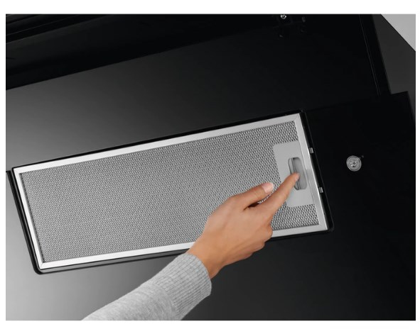 AEG DVE5971HG Wall-mounted Black, Stainless steel 700 m³/h – image 5