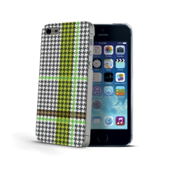 Celly PDPCOVIPH5GR mobile phone case Cover Black, Green, White