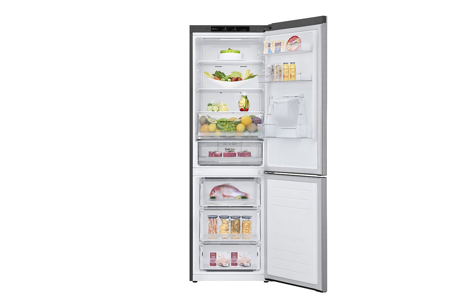 LG GBF61PZJZN fridge-freezer Freestanding – image 2