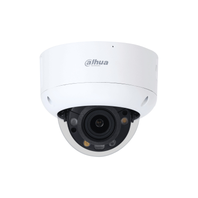 DAHUA DH-IPC-HDBW3549R1P-ZAS-PV - Camara IP Domo de 5 Megapixeles /TiOC/ Luz azul y roja/ Iluminadores Duales Inteligentes 40m/ IR 50m/ 113/ Lente Motorizado/ 27 mm135 mm/H265/ SMD/ Ranura Micro SD/ PoE/ IP67/ ES de Alarma y Audio/ IK10 / DH-IPC-HDBW3549R1-ZAS-PV - DH-IPC-HDBW3549R1-ZAS-PV