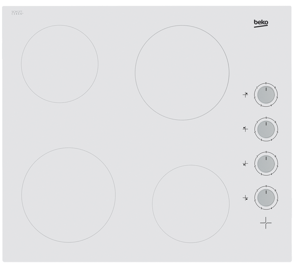 Beko HIC 64100 W — vue 1 sur 1