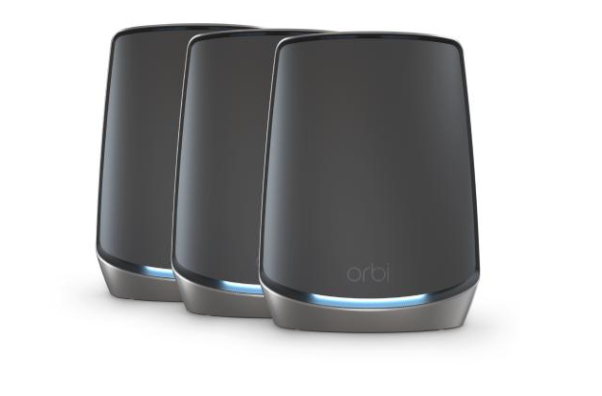 NETGEAR Orbi 860 AX6000 WiFi System black edition Tri-band (2,4 GHz / 5 GHz / 5 GHz) Wi-Fi 6 (802.11ax) Svart 4 Intern