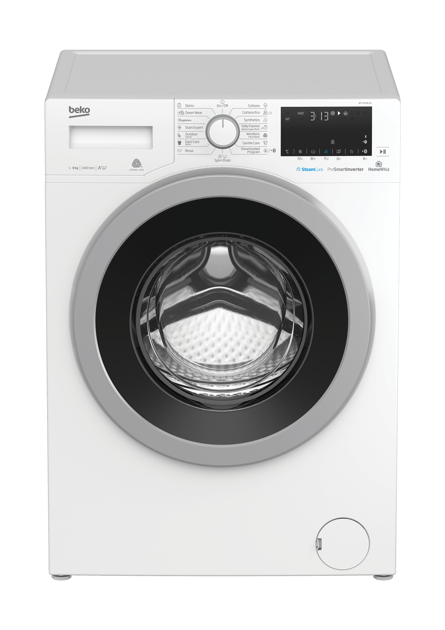 Beko WTV 8736 XS — vue 1 sur 4
