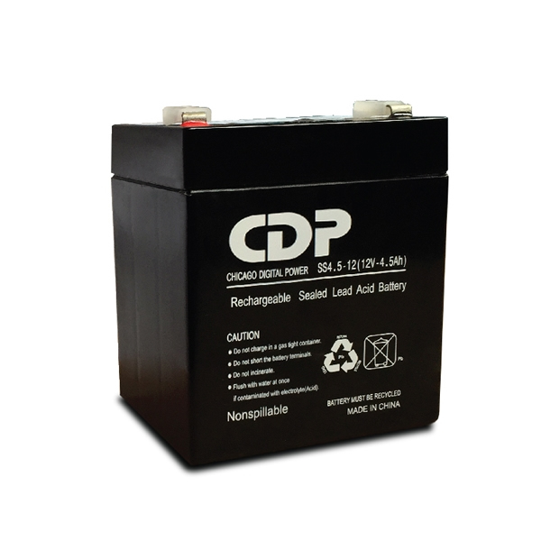 Batería Cdp B 12/4.5 Negro, 12 V - B-12/4.5