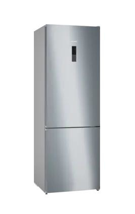 Siemens iQ300 KG49NXIBF frigorifero con congelatore Libera installazione 440 L B Acciaio inox