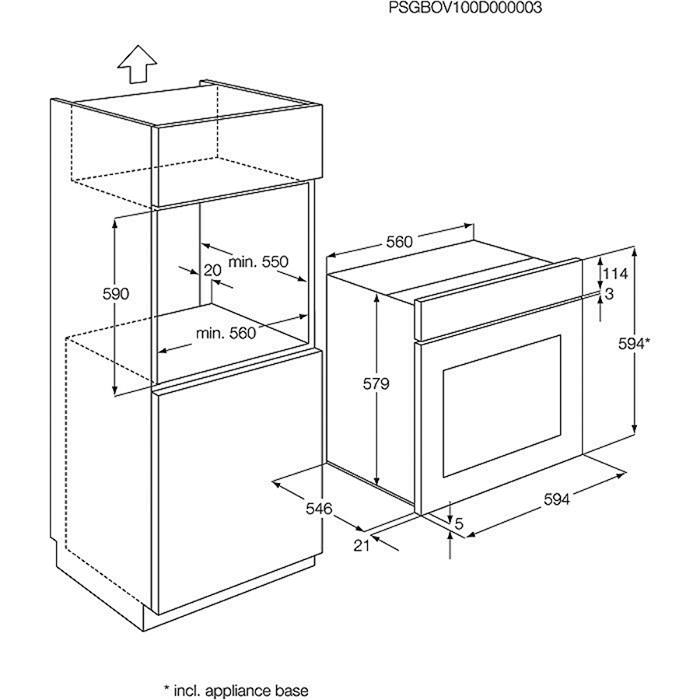 AEG BE3002021M — vue 1 sur 4