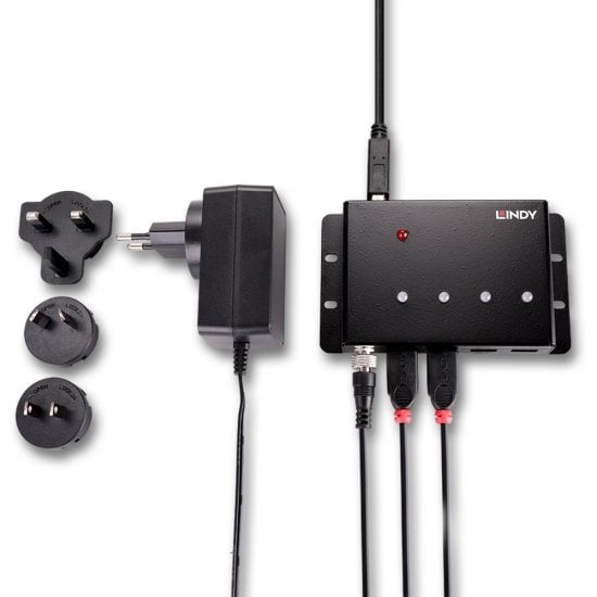 Lindy 4 Port USB 3.0 Metal Hub – image 5
