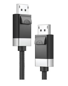 ALOGIC FUDP1-SGR DisplayPort-kabel 1 m Grå, Silver
