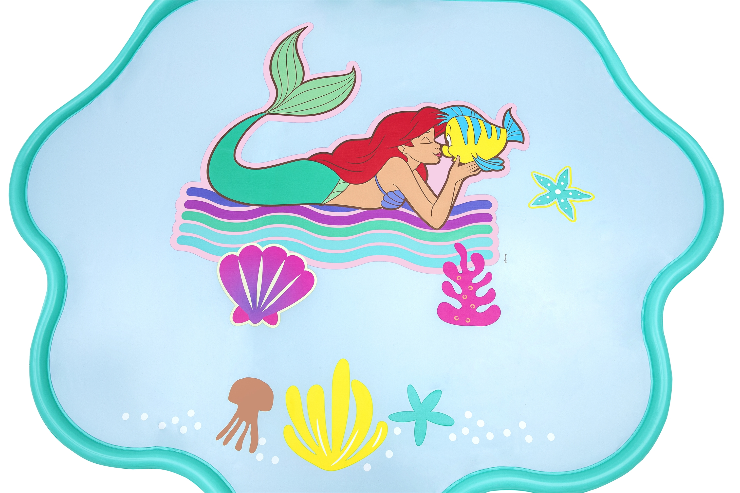 صورة Bestway Disney Little Mermaid Splash Pad 1.63m x 1.45m