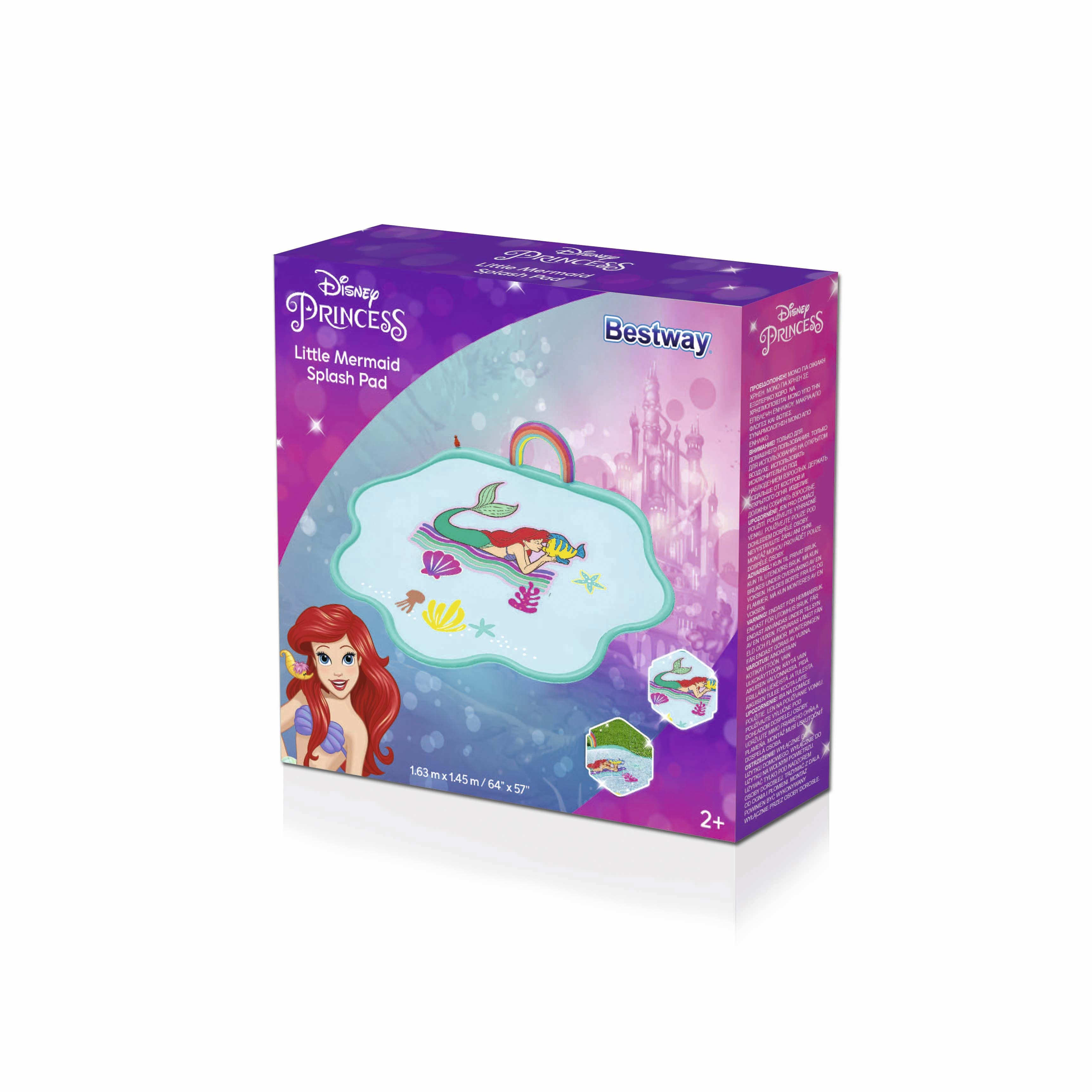 صورة Bestway Disney Little Mermaid Splash Pad 1.63m x 1.45m
