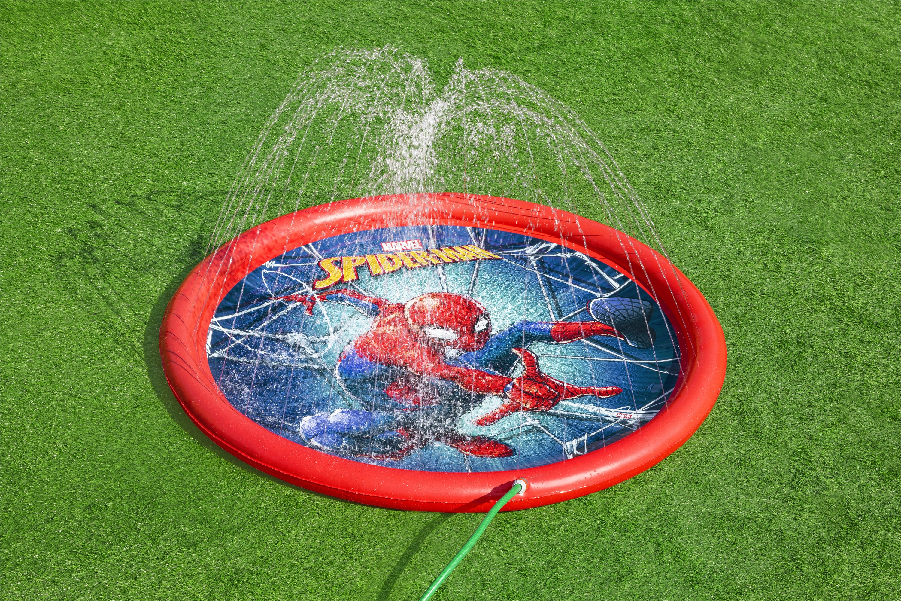 Resim Bestway Spider-Man Splash Pad (Mavi/Kırmızı)
