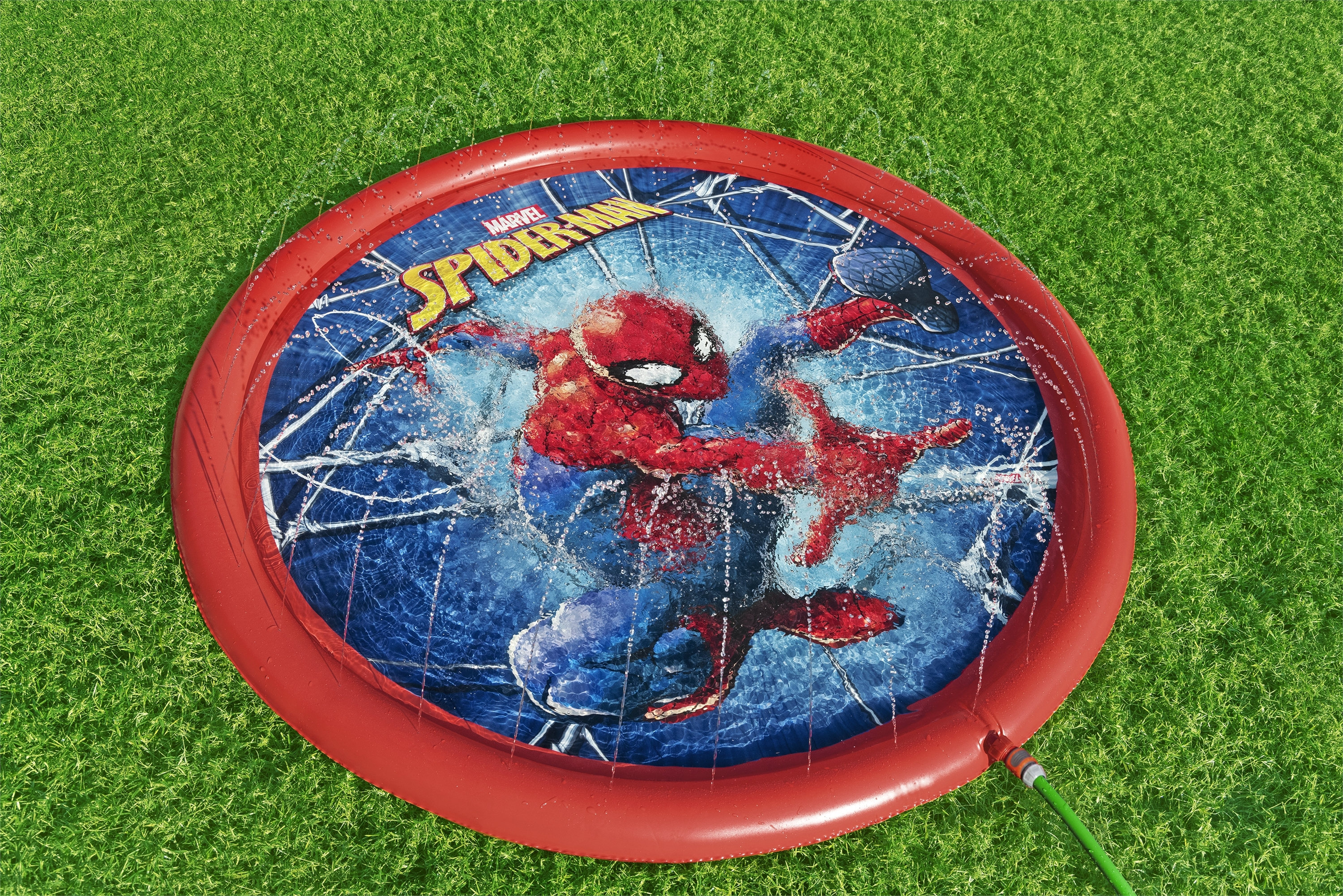 Resim Bestway Spider-Man Splash Pad (Mavi/Kırmızı)