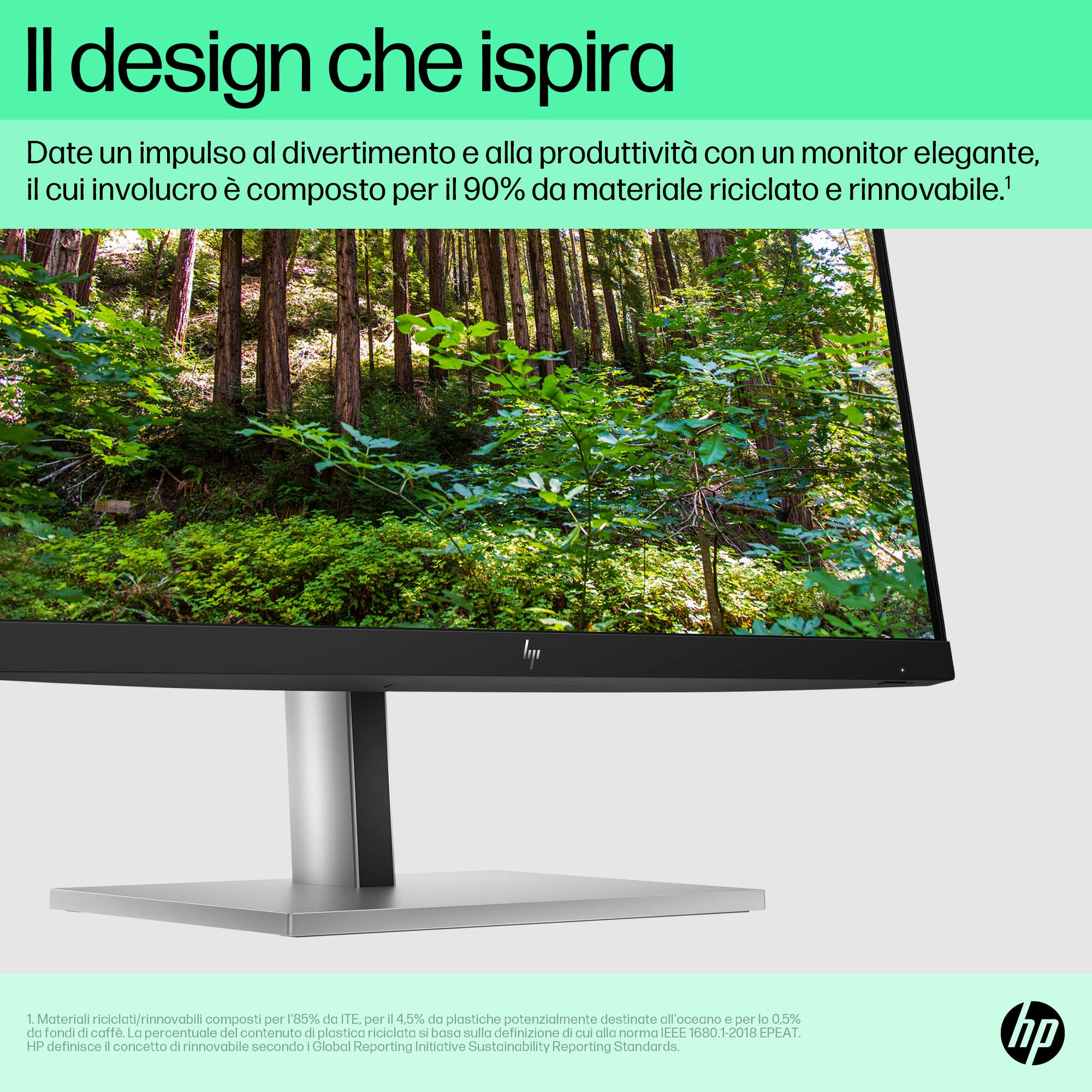 HP E-Series E22 G5 FHD Monitor. Display diagonal: 54.6 cm (21.5"), HD type: Full HD, Display technology: LCD, Display surf