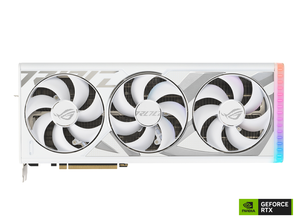 ASUS ROG STRIX GEFORCE RTX  4080 WHITE EDITION GAMING GRAPHICS CARD
