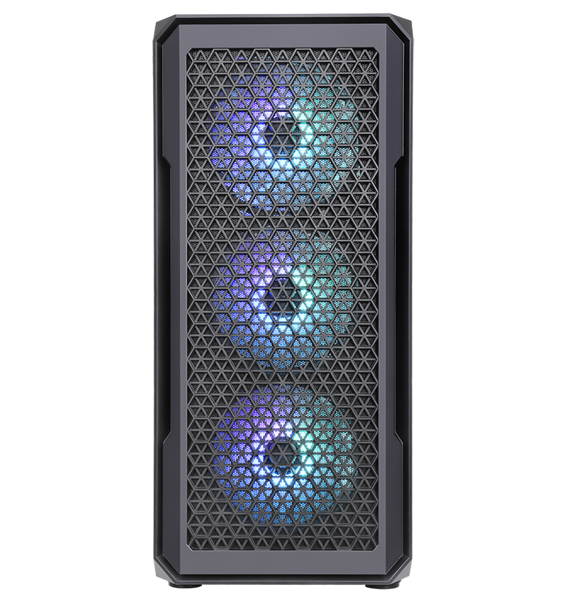 itek ITGCAST33B computer case Midi Tower Black image 2